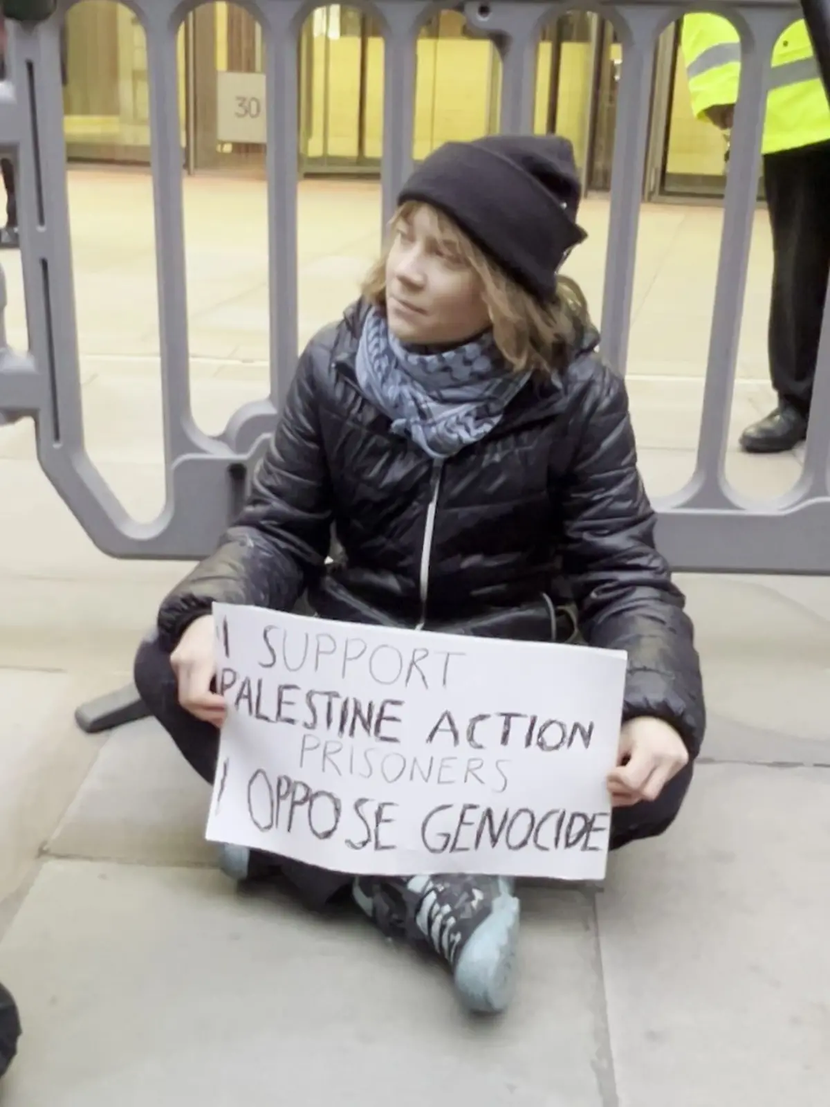 Protestaktion in London - Greta Thunberg