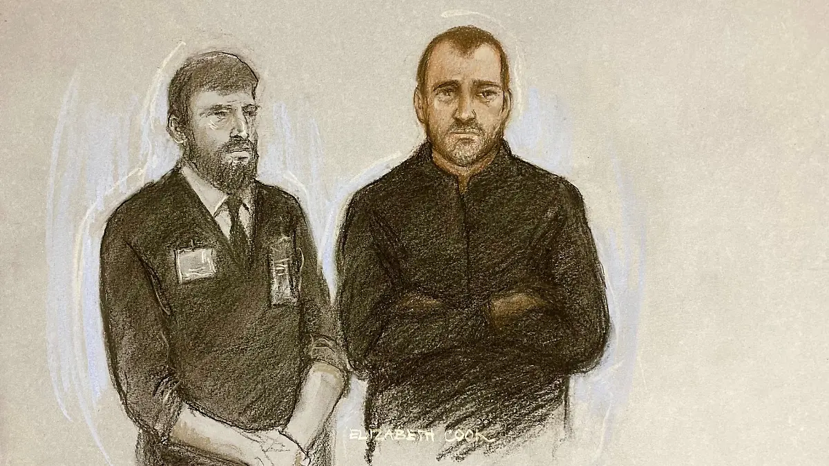 Philip Y. (r.) bei der ersten Vorführung 