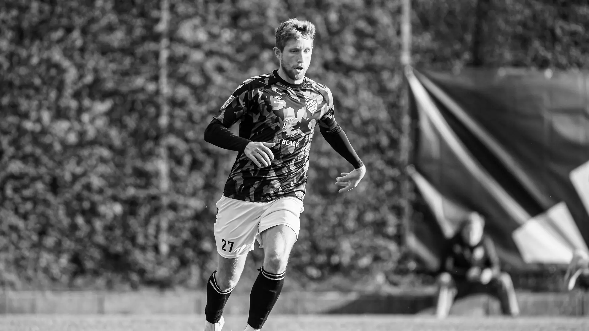 Sebastian Hertner bei einem Spiel für FC Teutonia 05 Ottensen im Jahr 2024