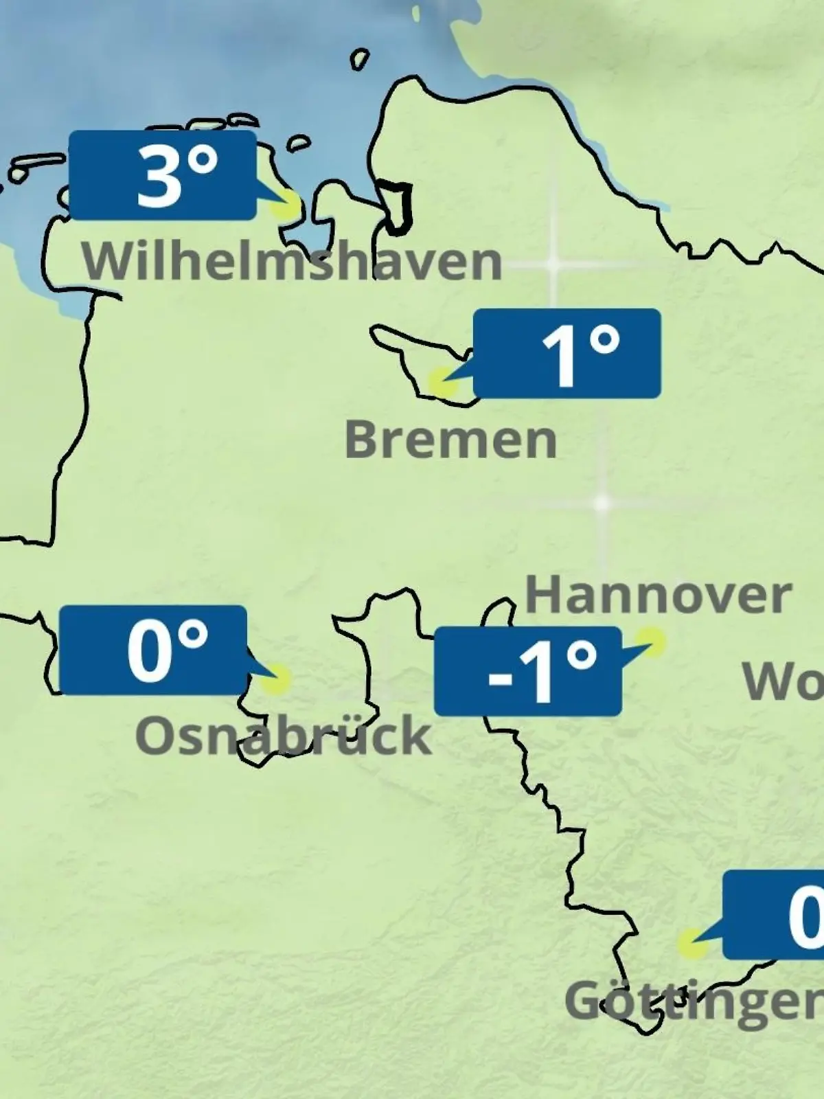 Bild zu: "Bremen und Niedersachsen: Wie wird das Wetter?"