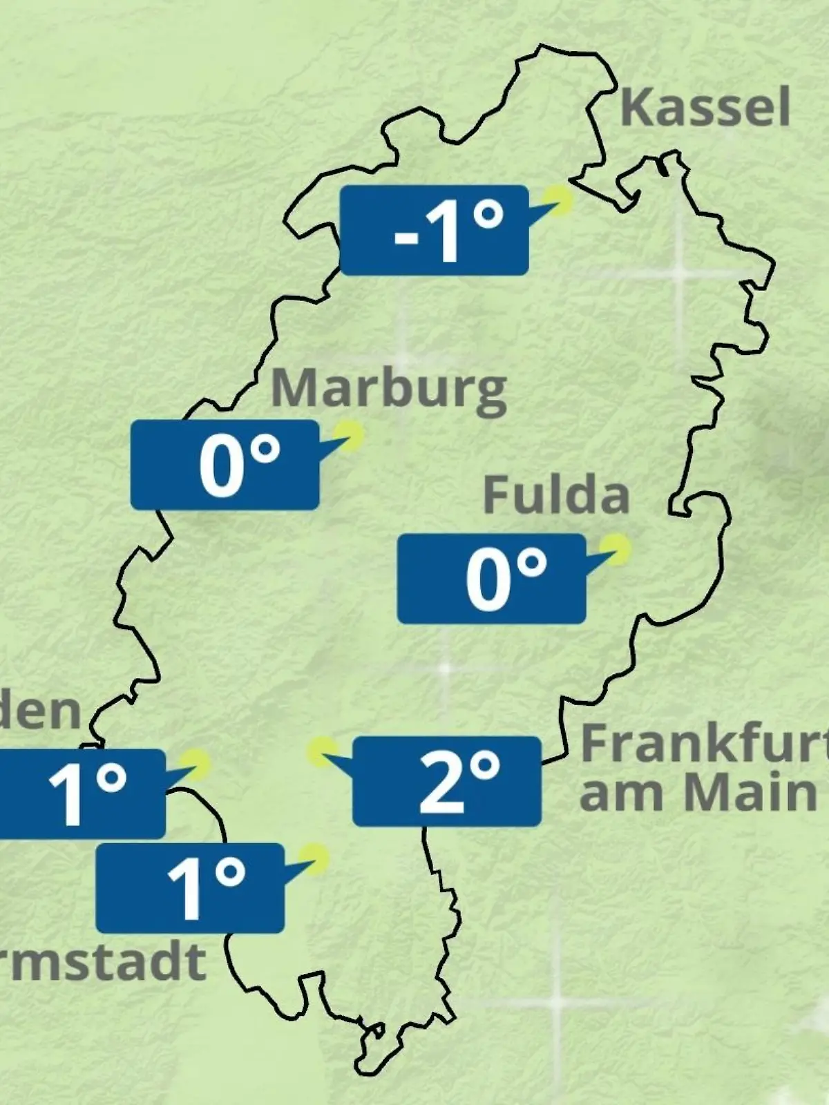 Bild zu: "Hessen: Wie wird das Wetter?"