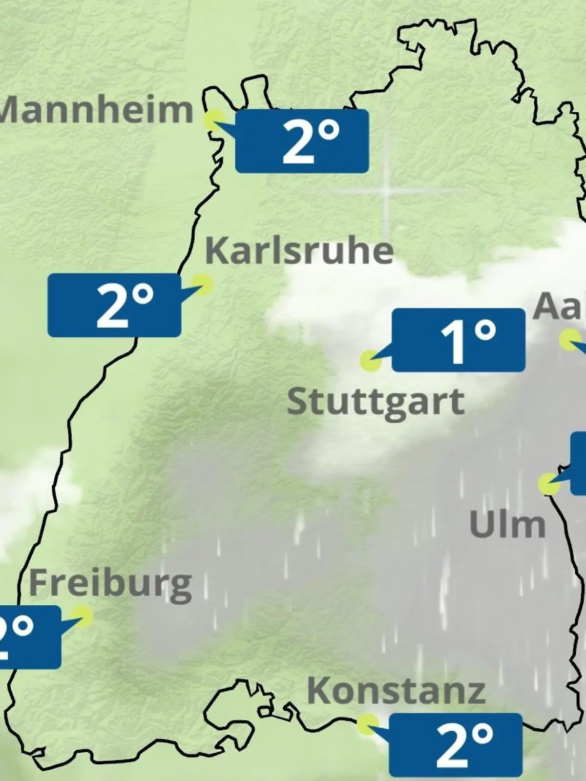 Bild zu: "Baden-Württemberg: Wie wird das Wetter?"