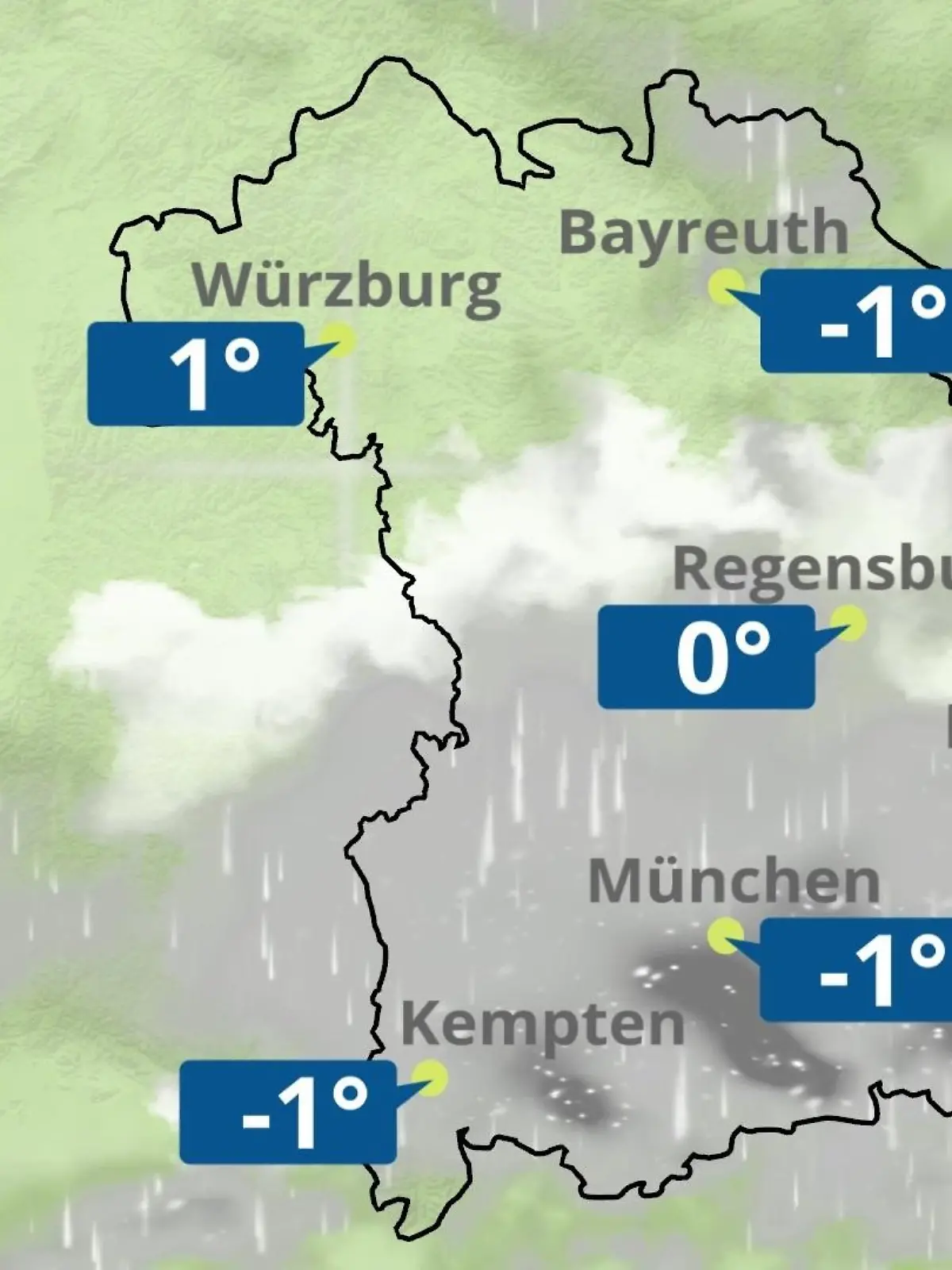 Bild zu: "Bayern: Wie wird das Wetter?"