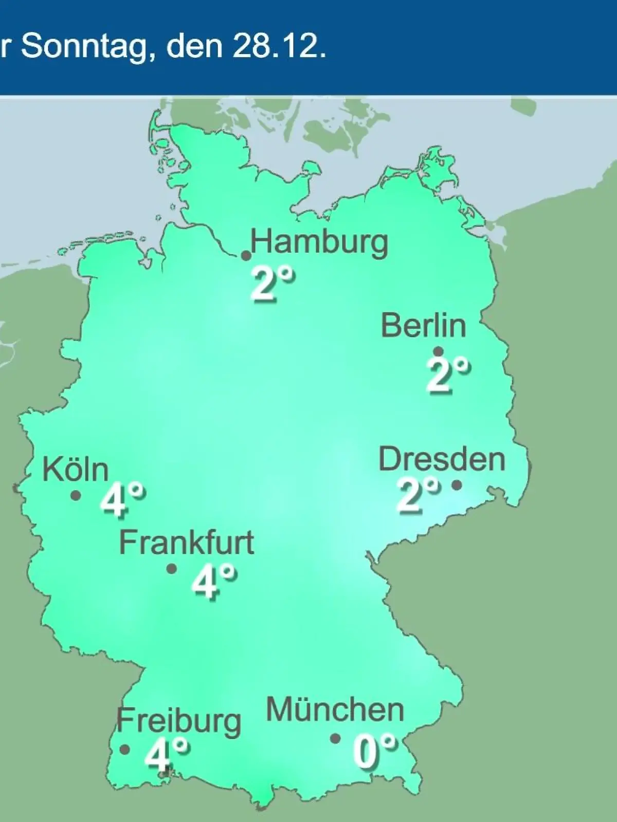Bild zu: "Im Video: Temperatur-Vorhersage"