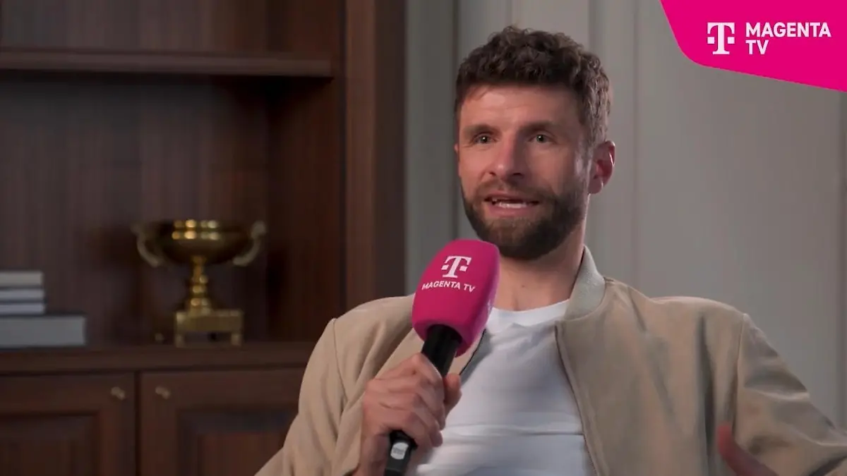 Schon 2014 war DAS hier das Motto: Thomas Müller verrät das Weltmeister-Mantra „Nicht jeden Tag Friede, Freude, Eierkuchen"