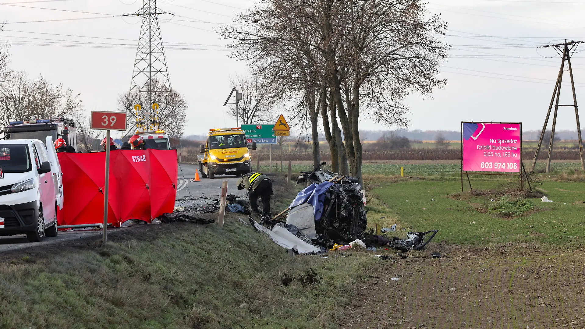 Verkehrsunfall mit sechs Toten in Polen