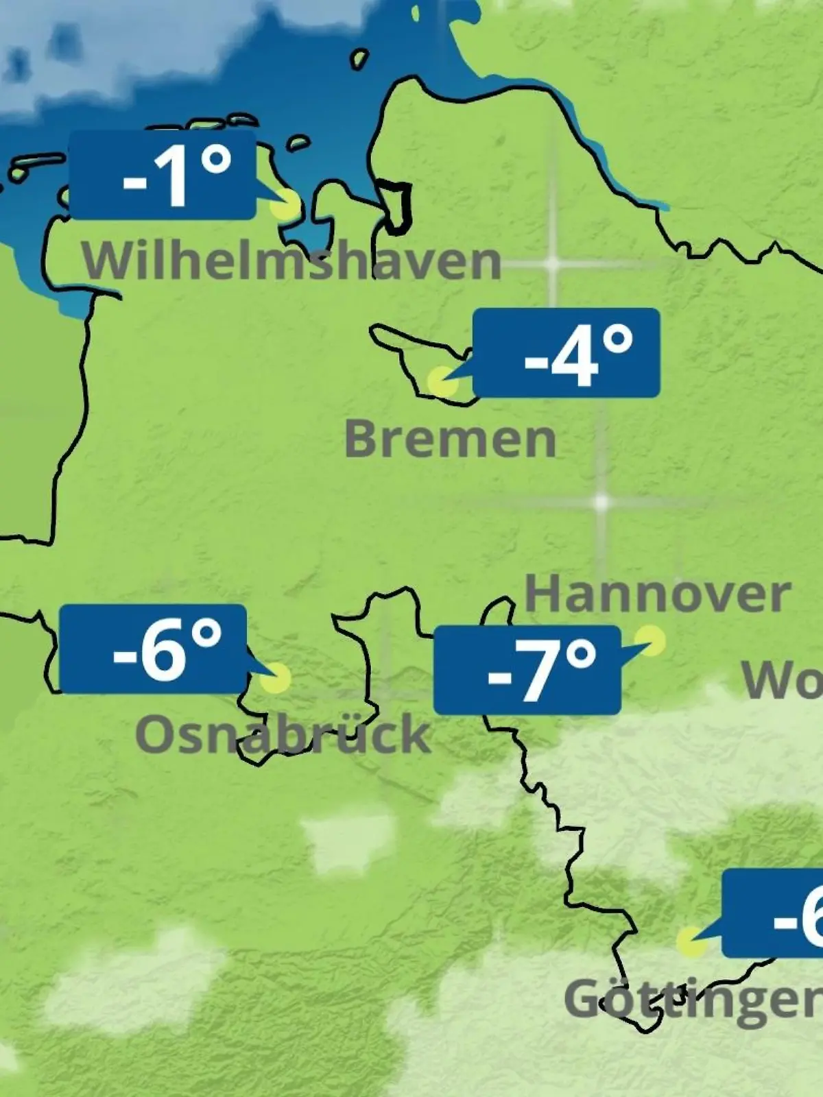 Bild zu: "Bremen und Niedersachsen: Wie wird das Wetter?"