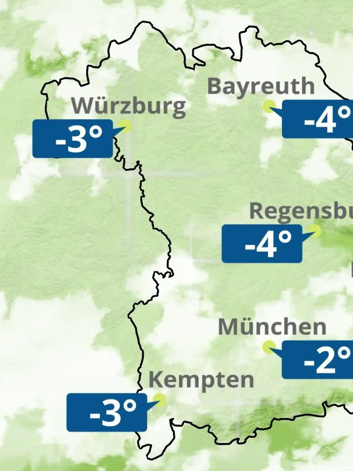 Bild zu: "Bayern: Wie wird das Wetter?"