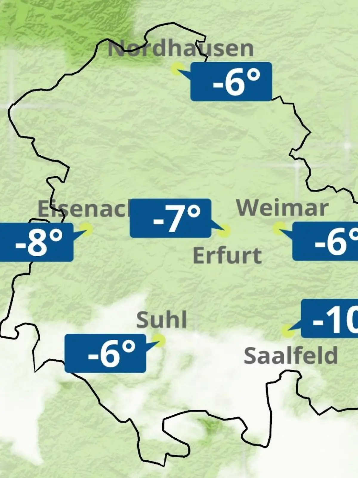 Bild zu: "Thüringen: Wie wird das Wetter?"