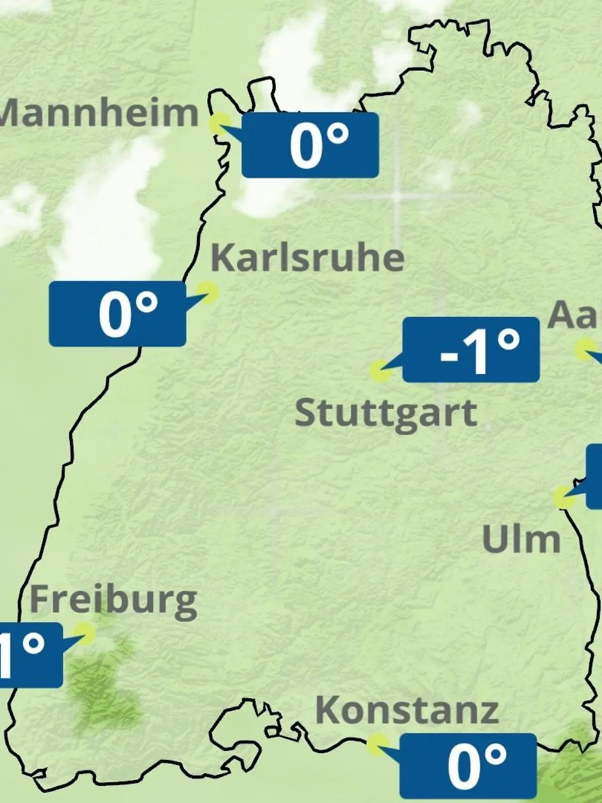 Bild zu: "Baden-Württemberg: Wie wird das Wetter?"