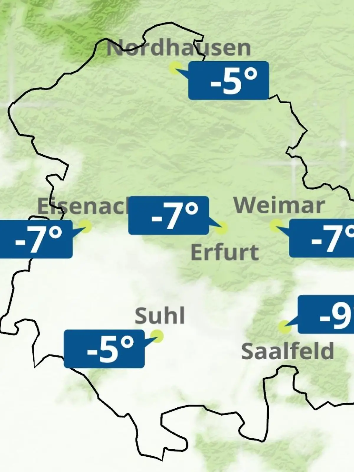 Bild zu: "Thüringen: Wie wird das Wetter?"