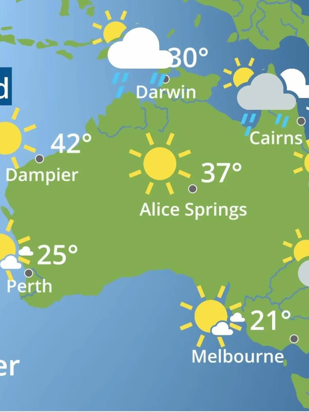 Bild zu: "Australien: Wie wird das Wetter?"