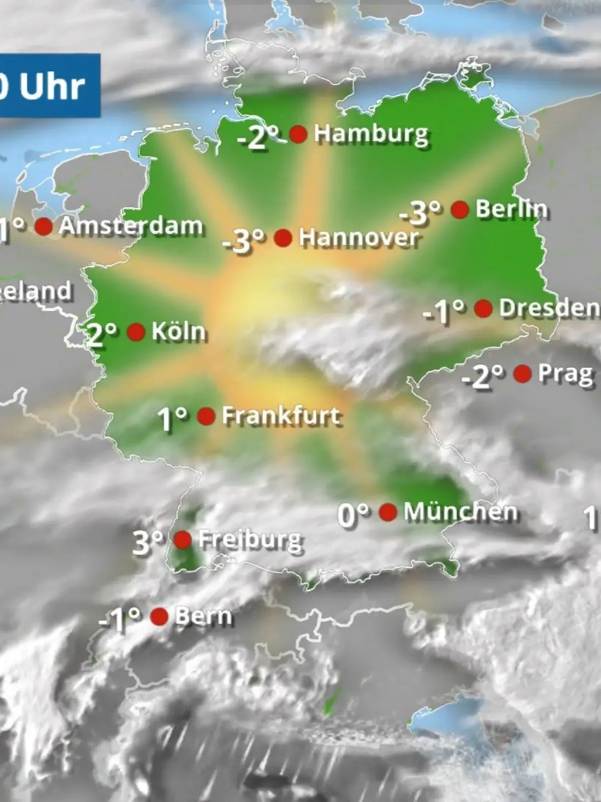 Bild zu: "Viel Sonne am kalten Weihnachtstag"