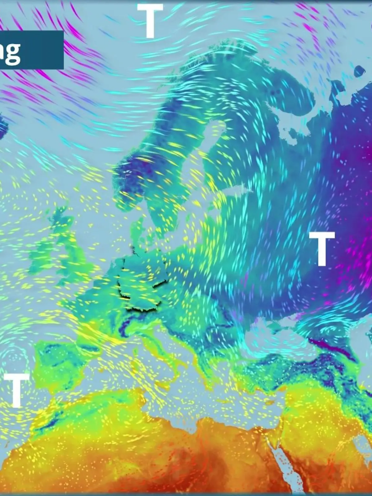 Bild zu: "Doppelhoch sorgt für frostige Kälte"