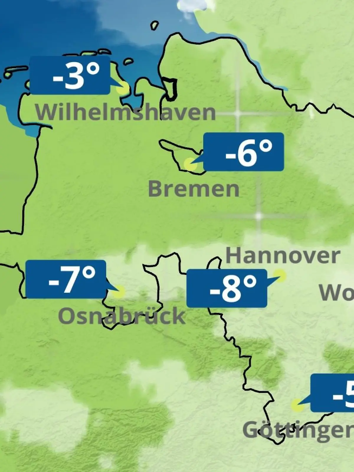 Bild zu: "Bremen und Niedersachsen: Wie wird das Wetter?"