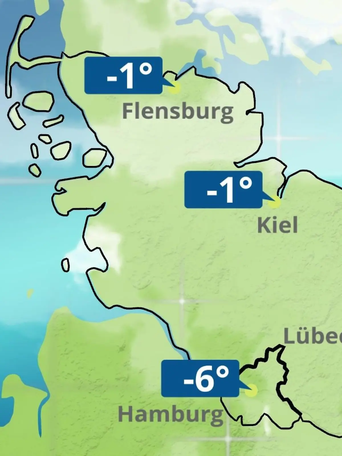 Bild zu: "Hamburg, Schleswig-Holstein: Wie wird das Wetter?"