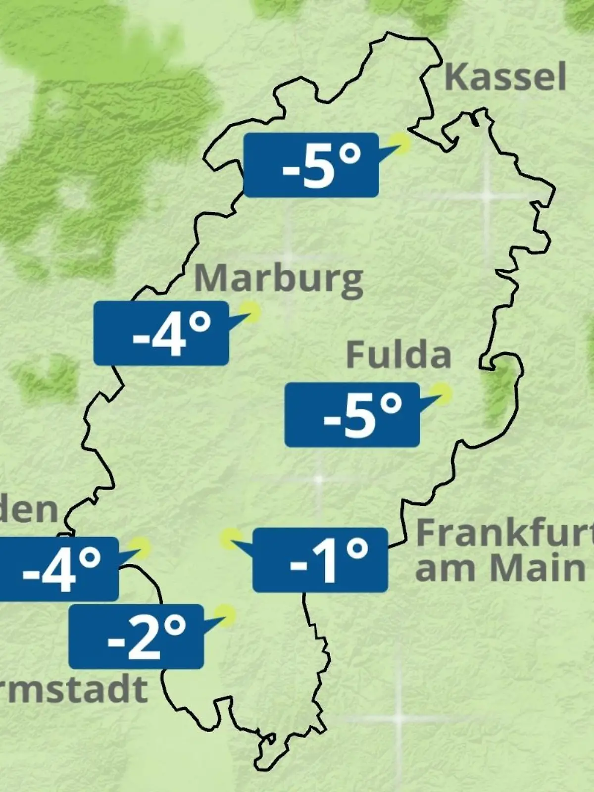 Bild zu: "Hessen: Wie wird das Wetter?"