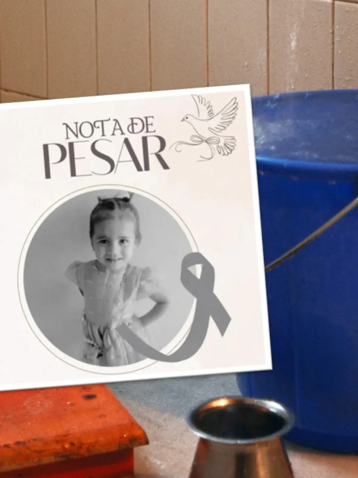 Isabele Louise de Sousa Silva ertrinkt in einem Eimer