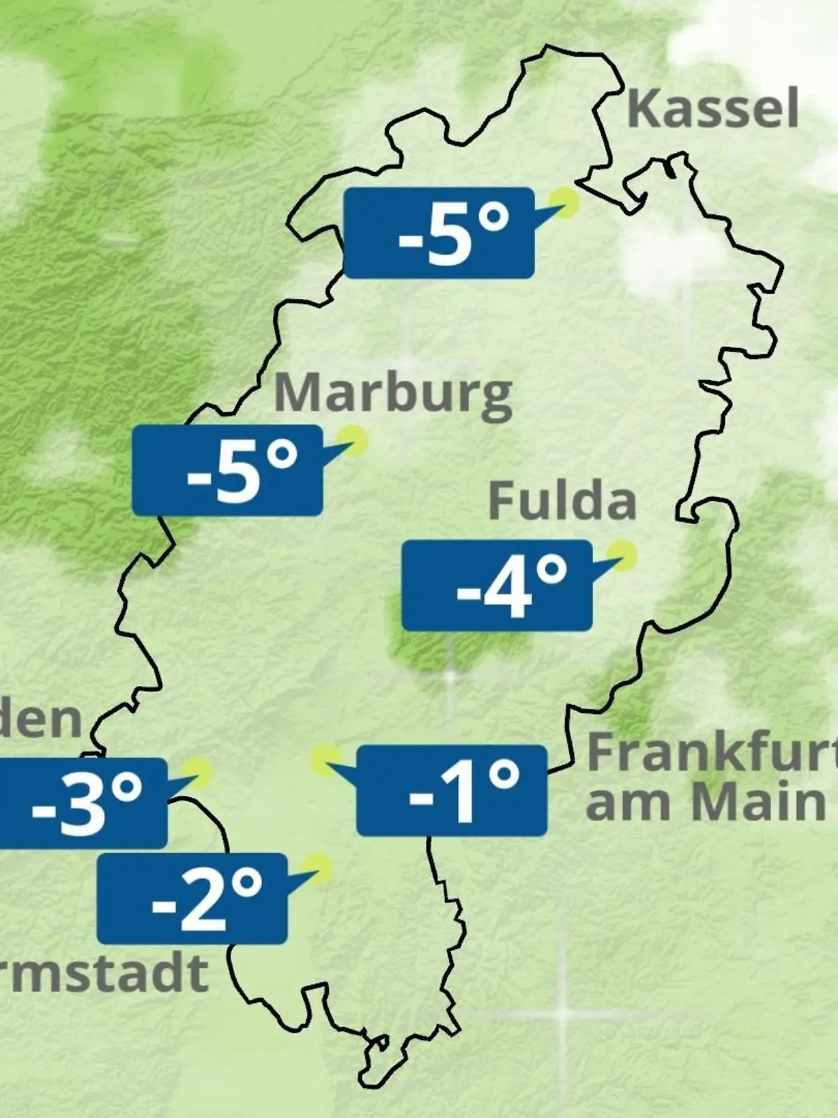 Bild zu: "Hessen: Wie wird das Wetter?"