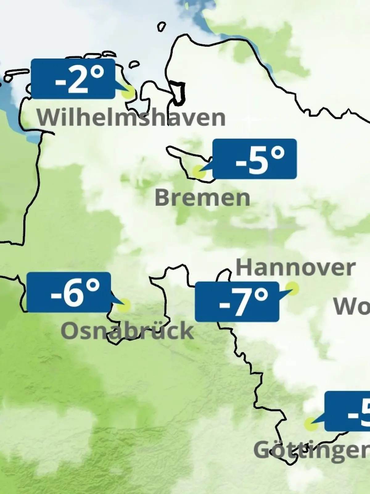 Bild zu: "Bremen und Niedersachsen: Wie wird das Wetter?"