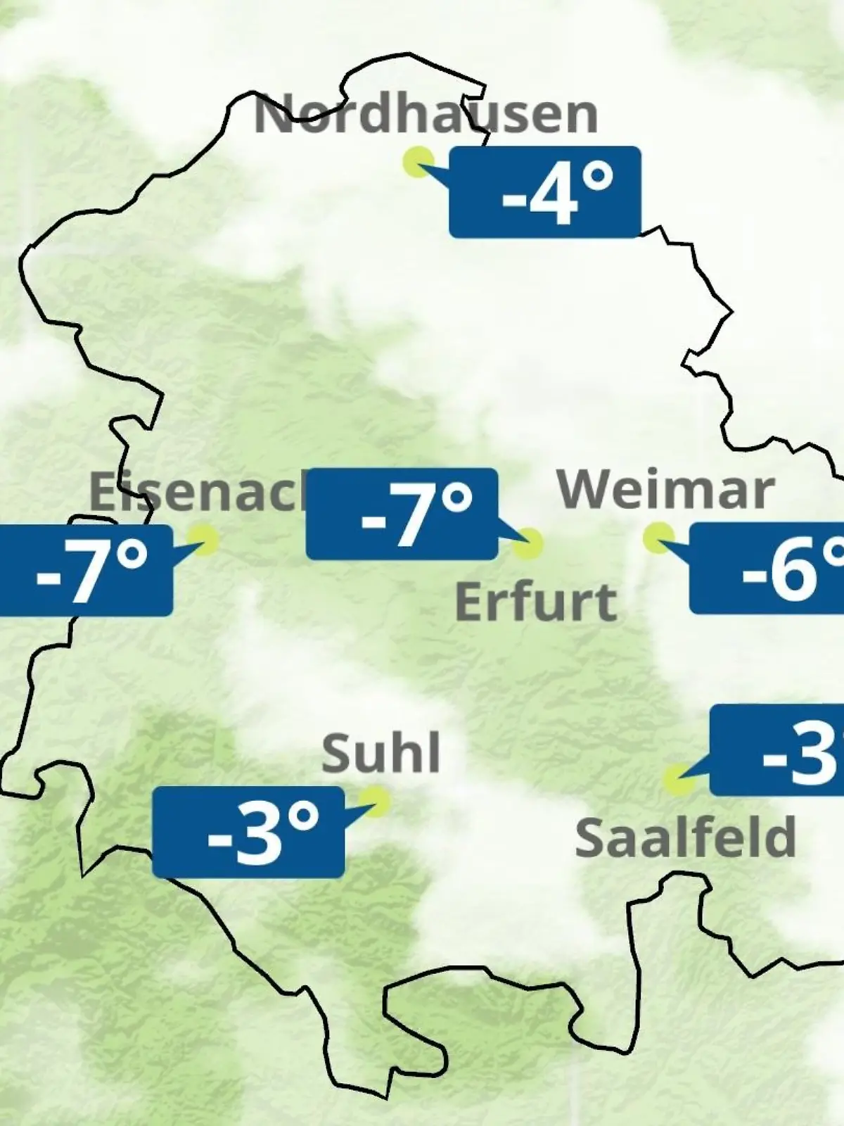 Bild zu: "Thüringen: Wie wird das Wetter?"