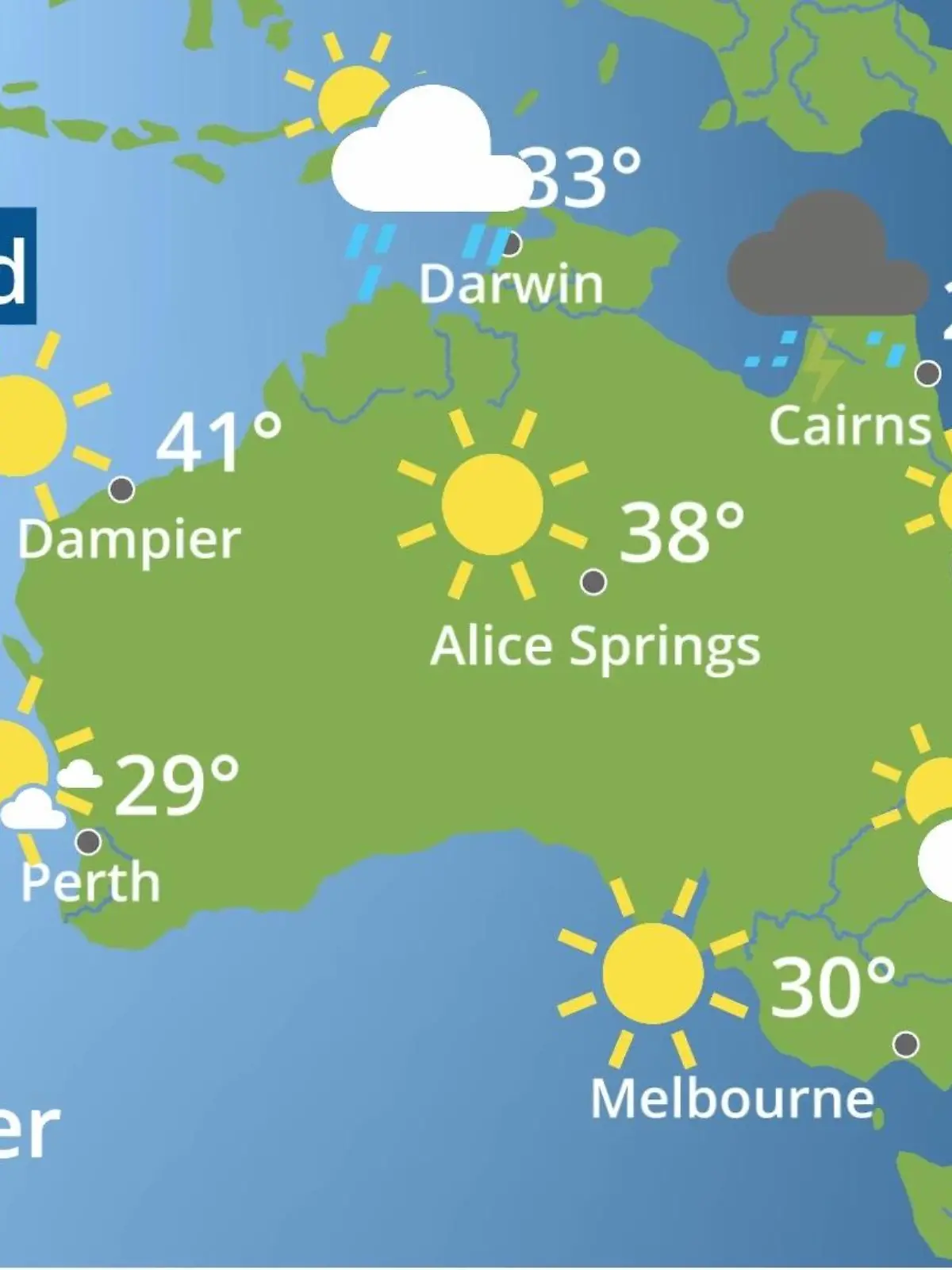 Bild zu: "Australien: Wie wird das Wetter?"