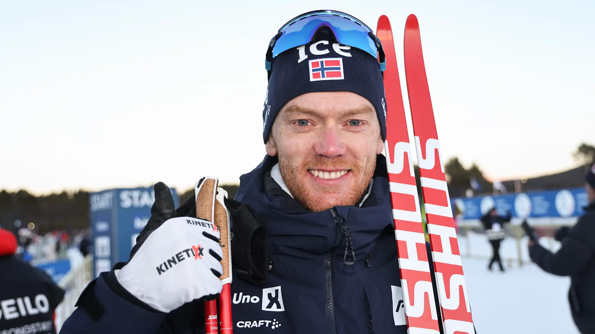 Sivert Guttorm Bakken beim Saisonauftakt im November 2025 im norwegischen Geilo.