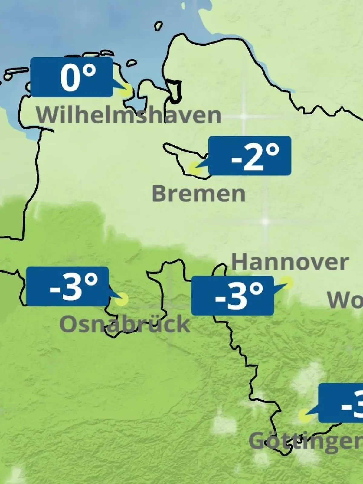 Bild zu: "Bremen und Niedersachsen: Wie wird das Wetter?"