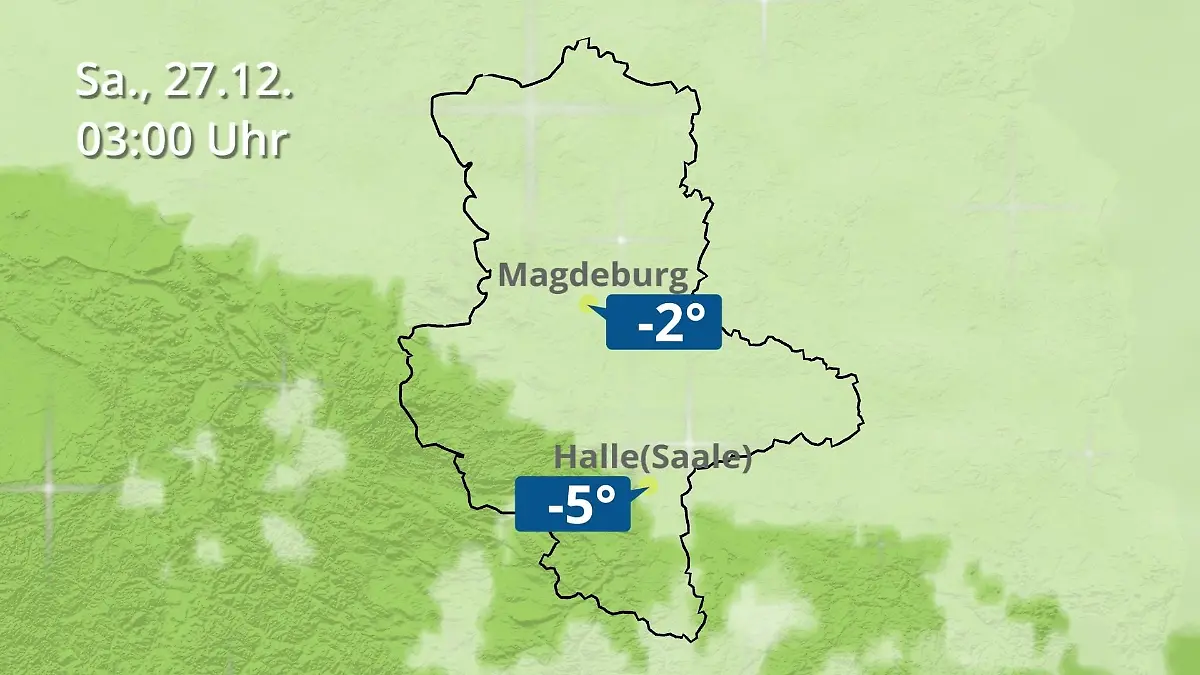 Sachsen-Anhalt: Wie wird das Wetter? Regen und Wolkenfilm für Halle und Magdeburg