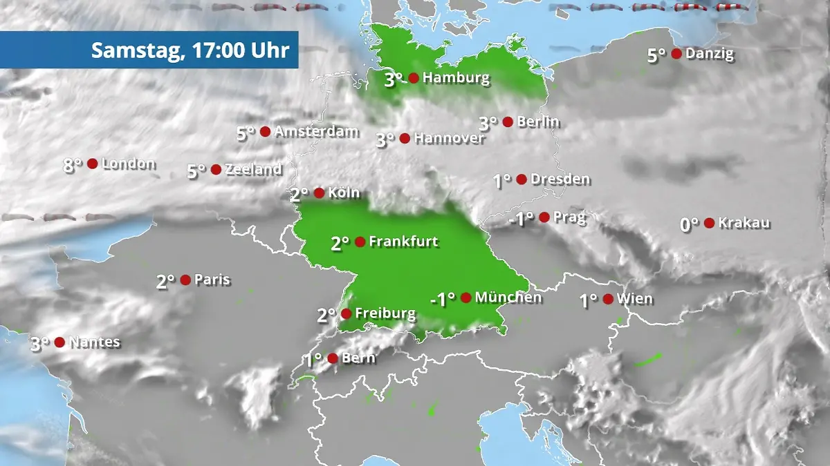Wochenende hat viel Sonne im Gepäck Der Regen- und Wolkenfilm für 48 Stunden