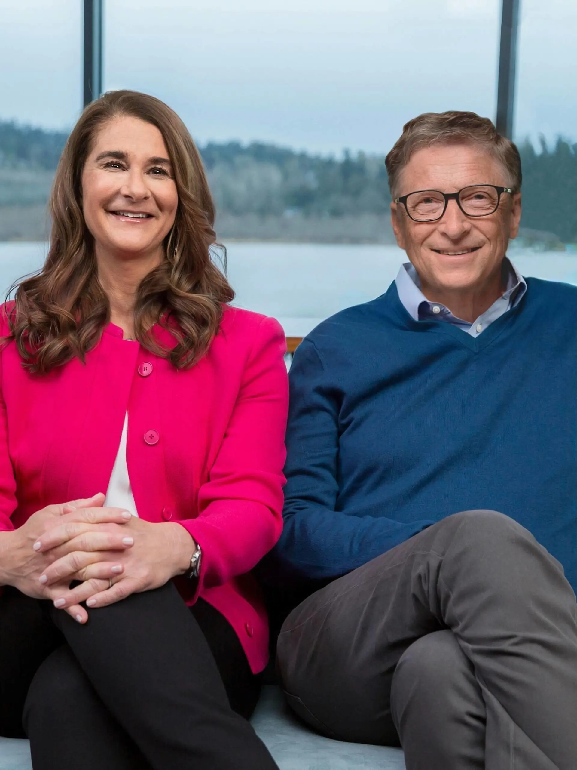  190213 -- KIRKLAND U.S., Feb. 13, 2019  -- Photo provided by Bill & Melinda Gates Foundation shows that Bill Gates R and Melinda Gates pose for a photo after annotating the 2019 annual letter in Kirkland, Washington, the United States, on Jan. 8, 2019. Bill and Melinda Gates released their 2019 annual letter on Feb. 12 and a video speech was exclusively broadcast via . Bill Gates, co-chair of the Bill & Melinda Gates Foundation, said Tuesday that exciting progress against poverty and disease around the world has been made in 2018, and China has been a major contributor to this progress. Bill Gates has called for strengthened investment in innovation in key areas so that related industries can continue to develop without worsening climate change. In their 2019 annual letter, Bill and Melinda Gates shared nine things that have surpr PUBLICATIONxNOTxINxCHN