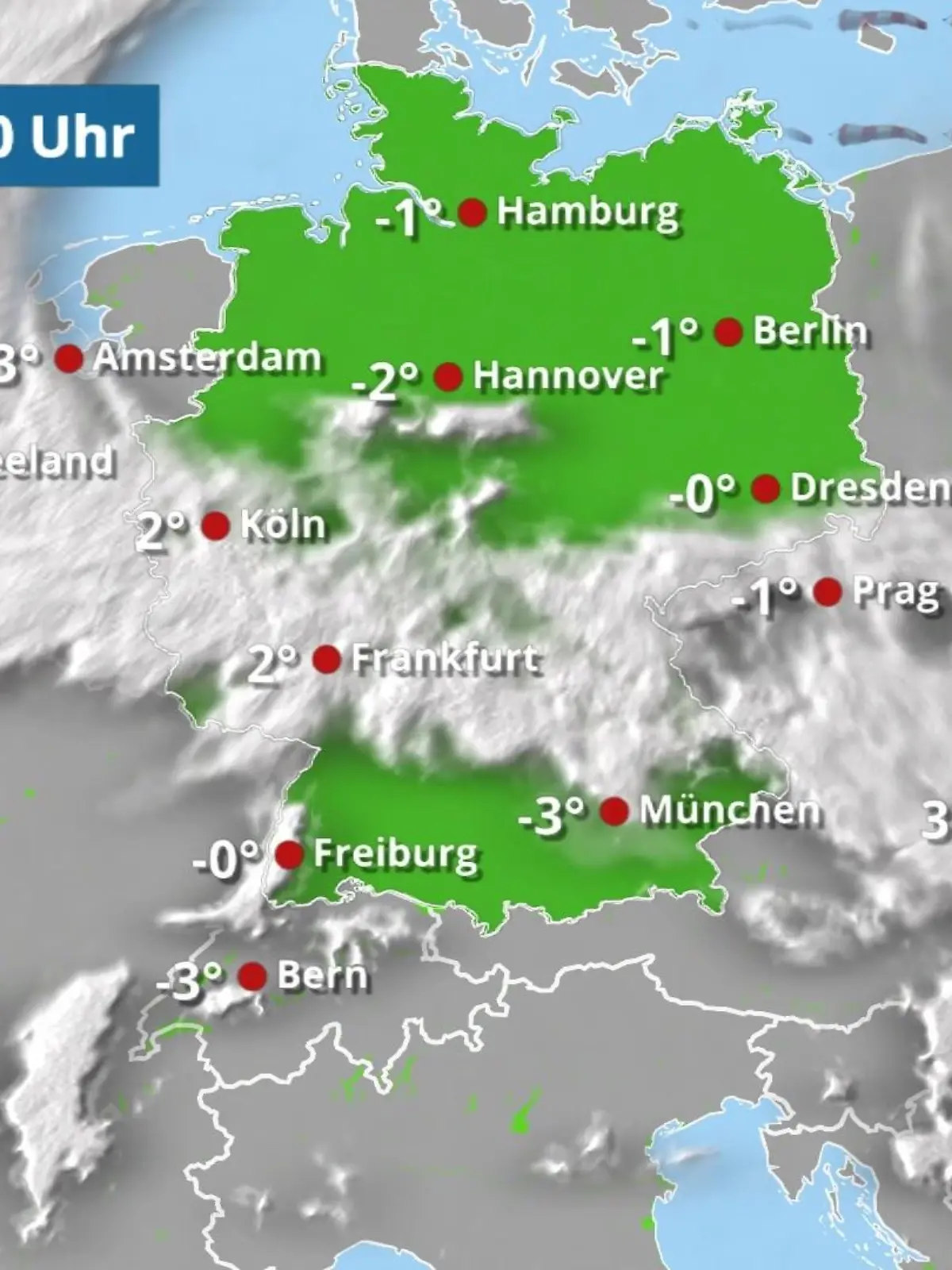 Bild zu: "Wolken verziehen sich und machen der Sonne Platz"