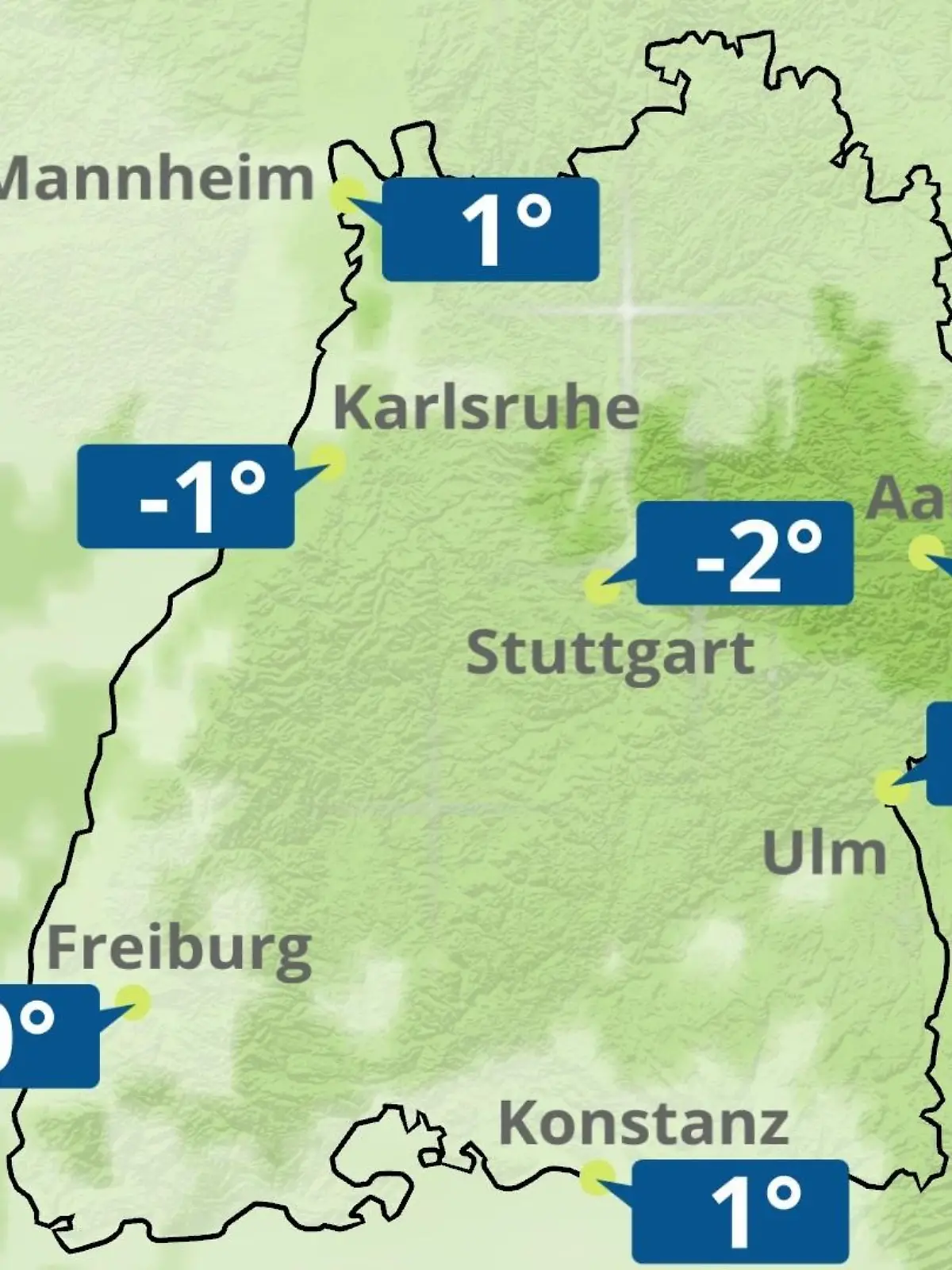 Bild zu: "Baden-Württemberg: Wie wird das Wetter?"
