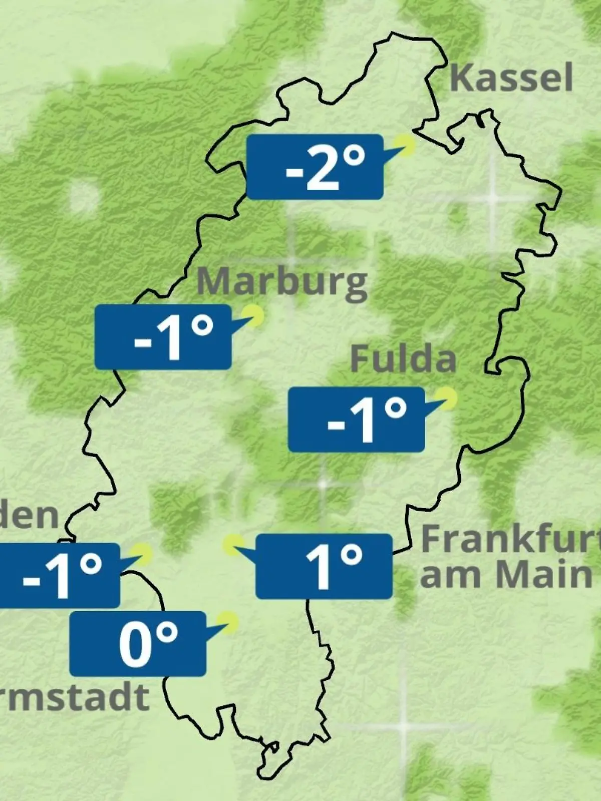 Bild zu: "Hessen: Wie wird das Wetter?"