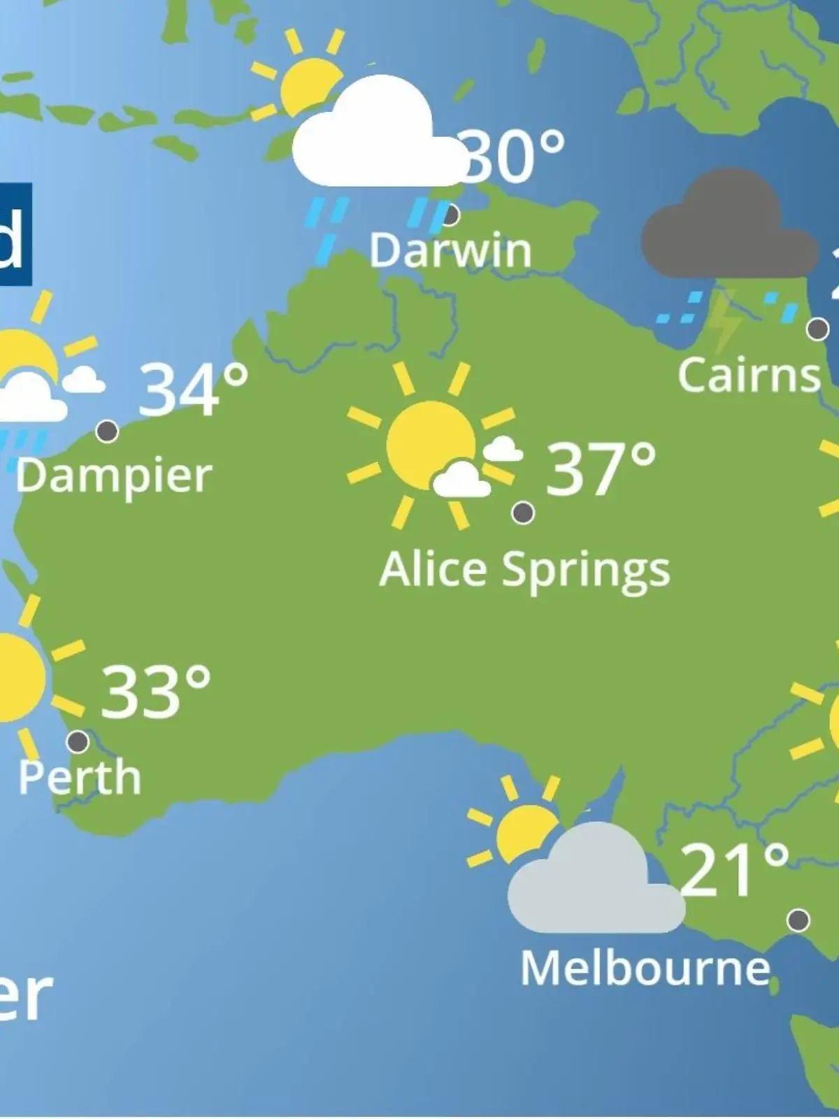 Bild zu: "Australien: Wie wird das Wetter?"