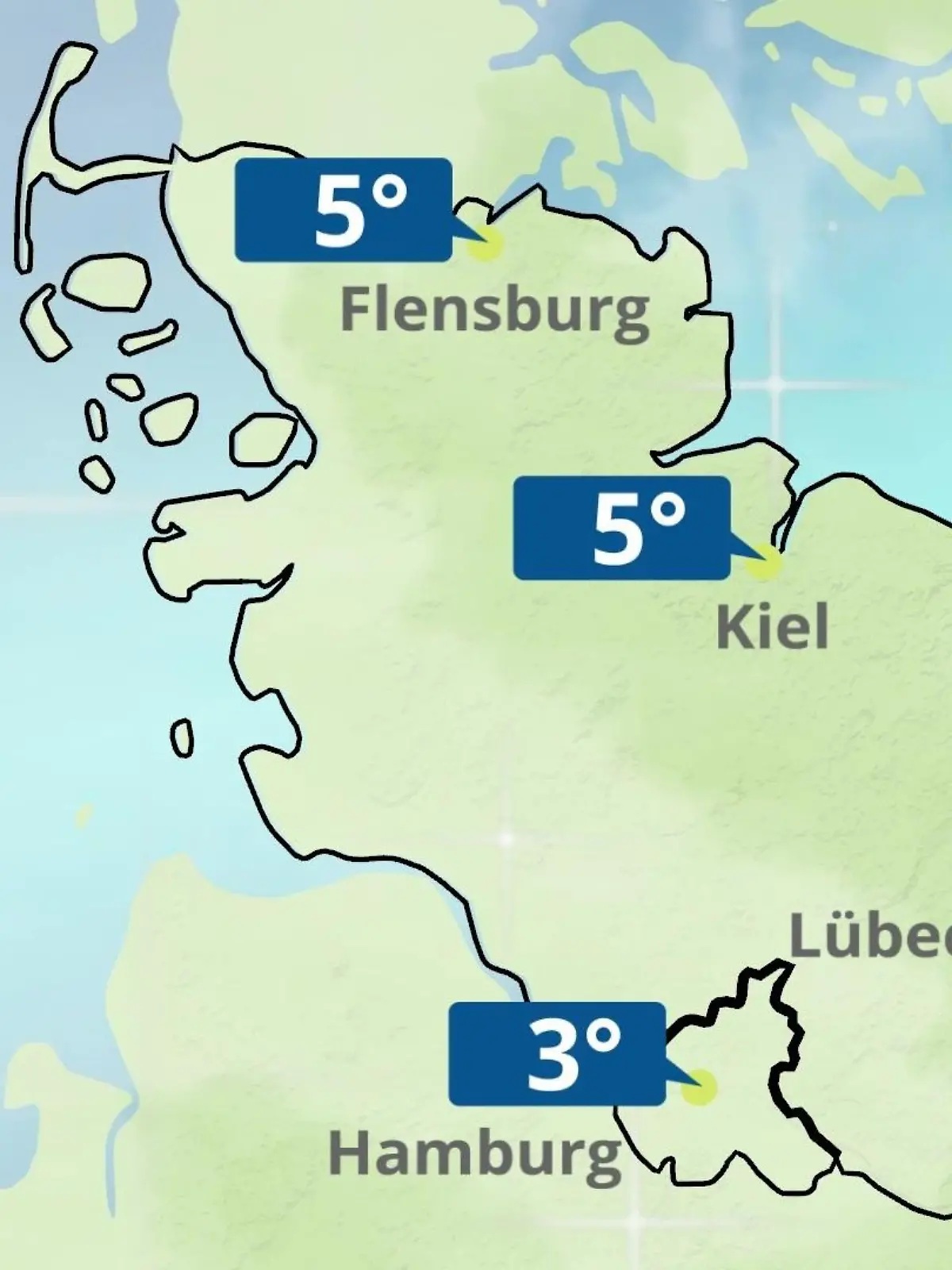 Bild zu: "Hamburg, Schleswig-Holstein: Wie wird das Wetter?"