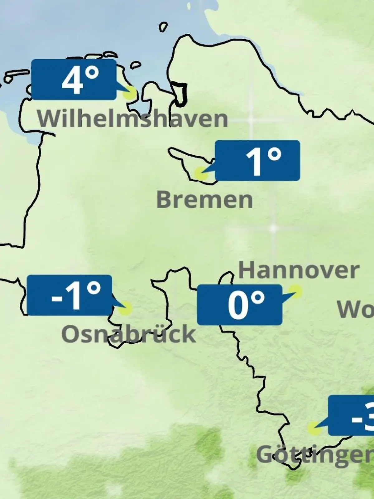Bild zu: "Bremen und Niedersachsen: Wie wird das Wetter?"