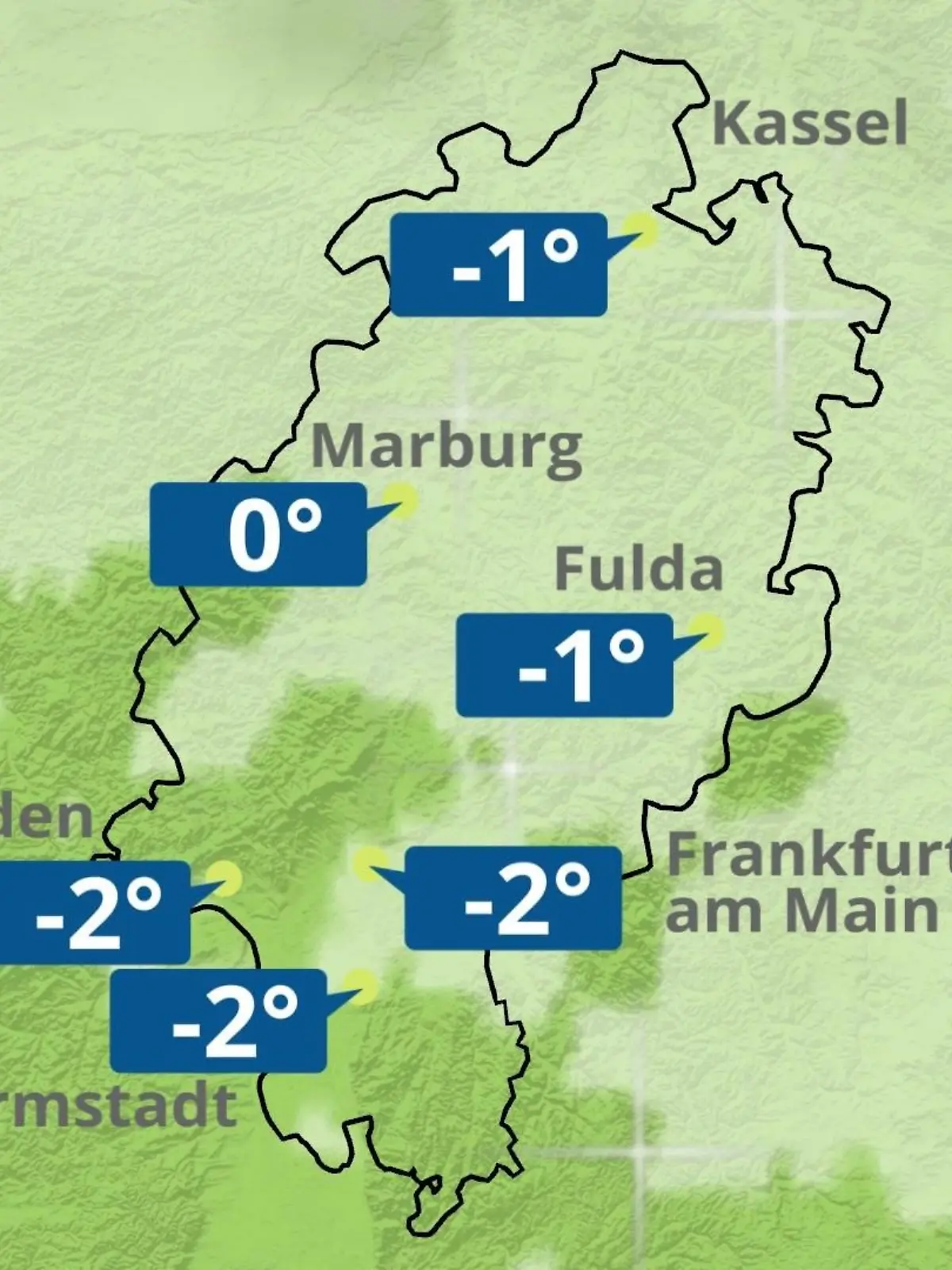 Bild zu: "Hessen: Wie wird das Wetter?"