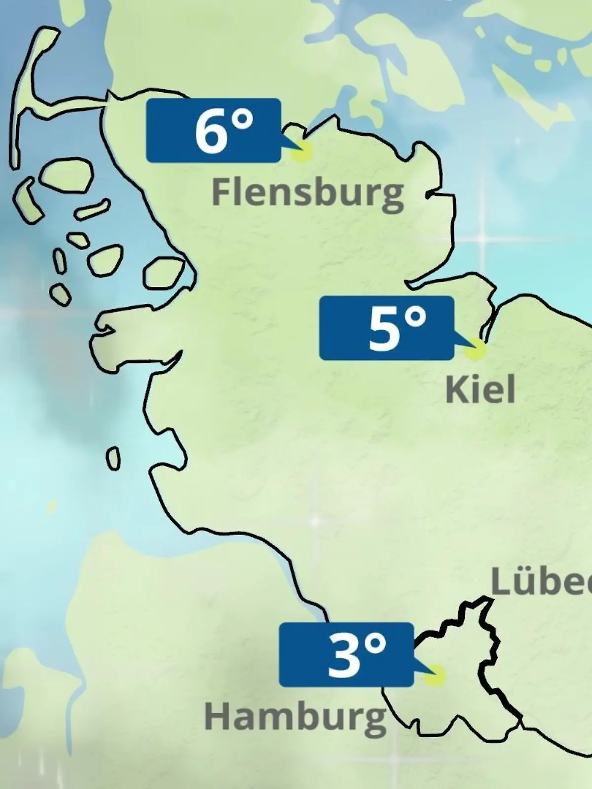 Bild zu: "Hamburg, Schleswig-Holstein: Wie wird das Wetter?"