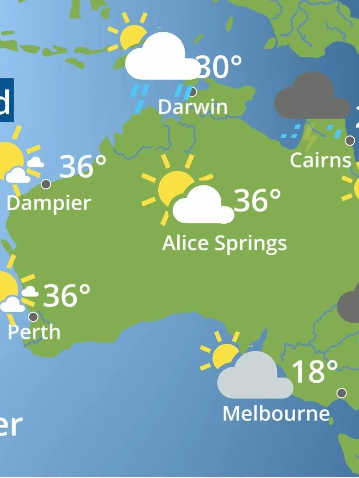 Bild zu: "Australien: Wie wird das Wetter?"