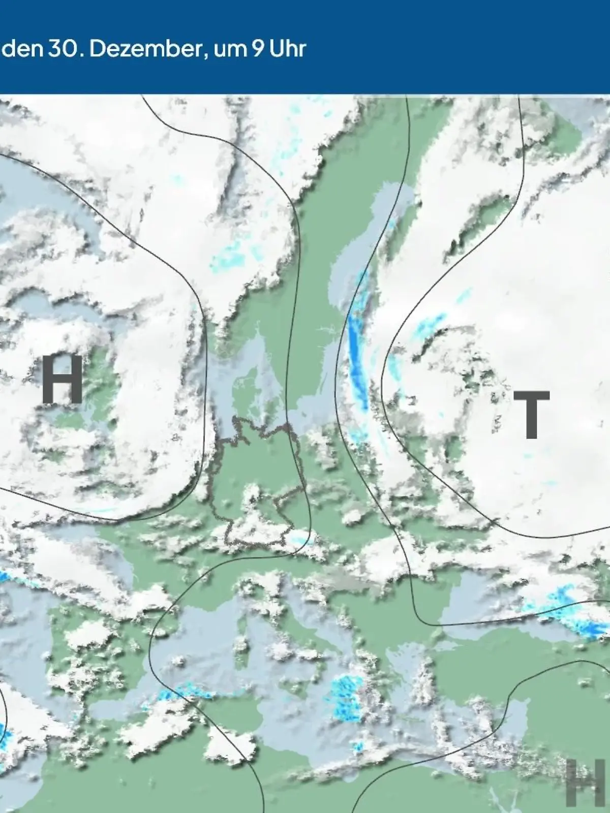 Bild zu: "Die Wetterlage der kommenden 5 Tage"