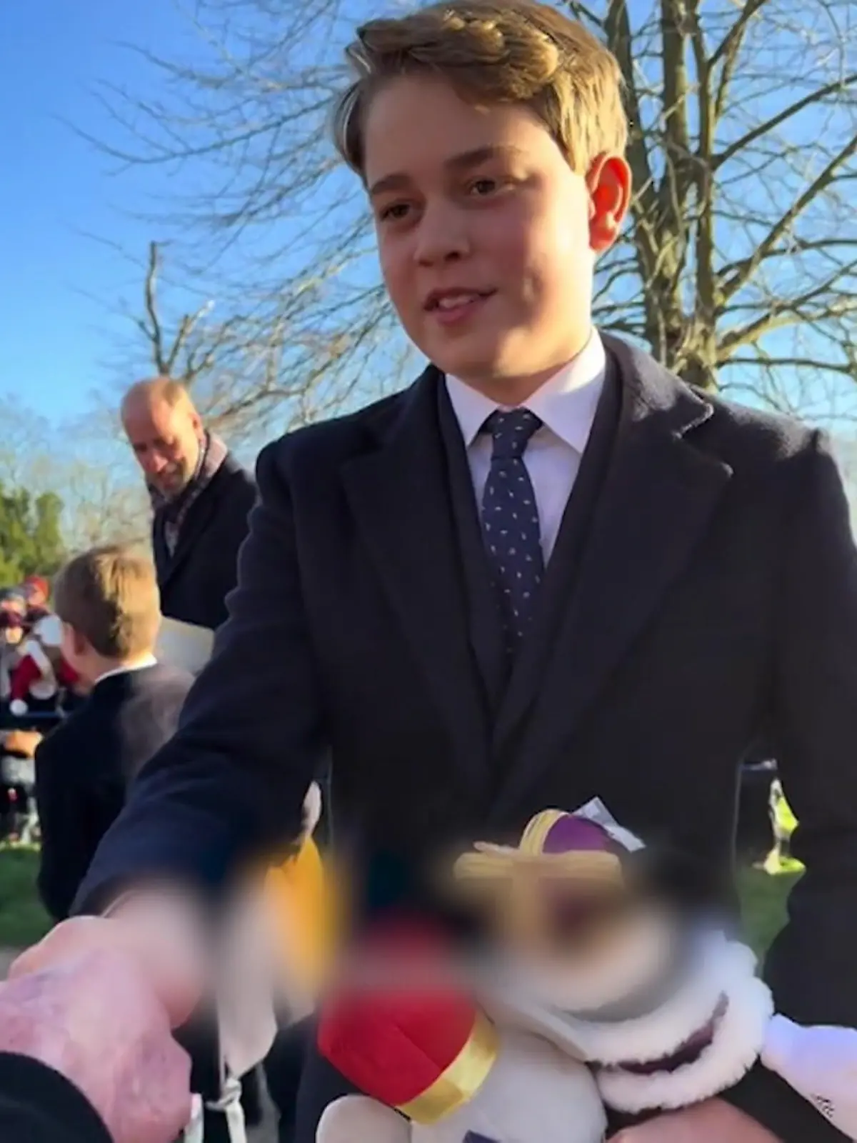 Bild zu: "Royaler Fan bringt Prinz George in Verlegenheit"