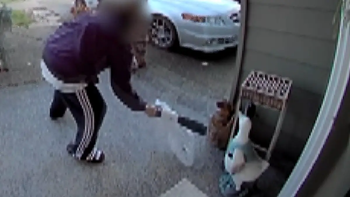 Grinch auf frischer Tat ertappt! So dreist klaut diese Weihnachtsdiebin Pakete Dreijährige bangt um ihre Geschenke