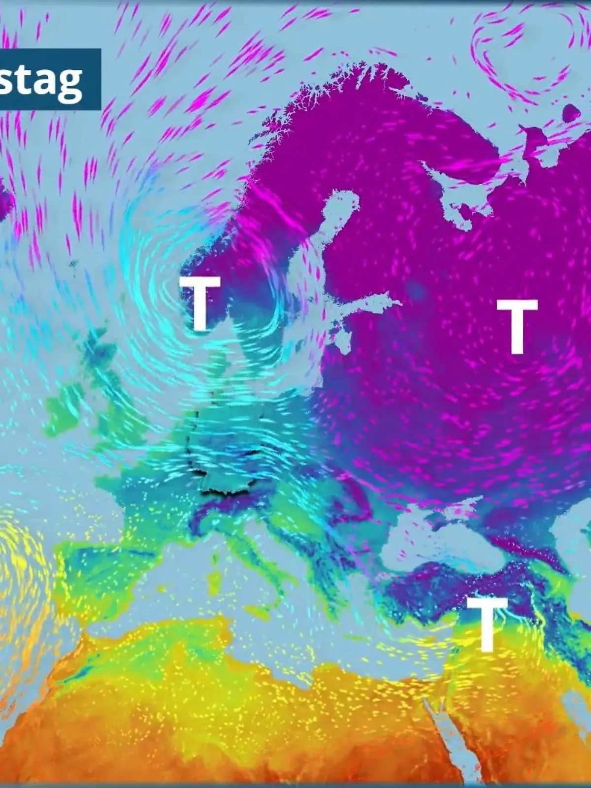 Bild zu: "Jahreswechsel wird stürmisch"