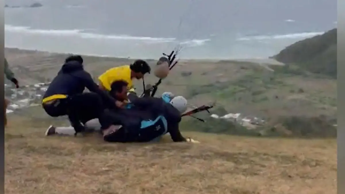 Mandy stürzt 40 Meter in die Tiefe! Paraglider rettet ihr SO das Leben Mehrere Brüche und 27 Operationen