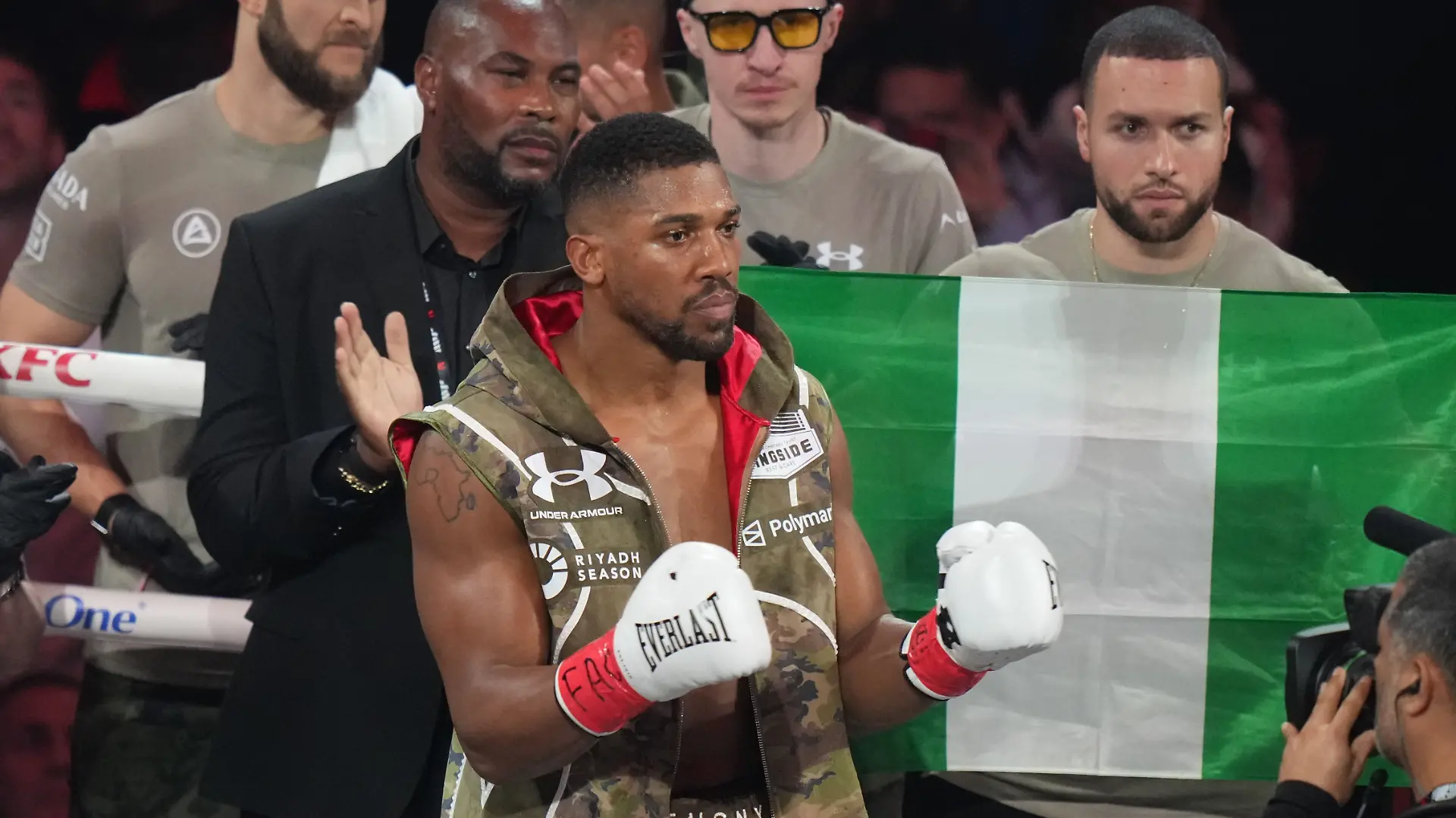 Anthony Joshua besiegte zuletzt Internet-Star Jake Paul.
