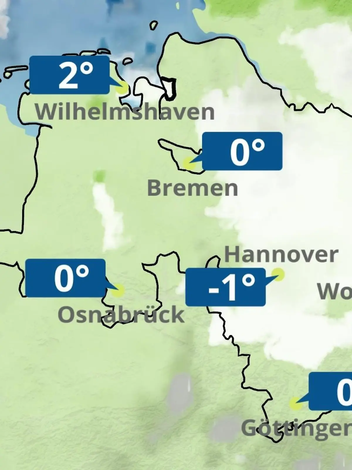 Bild zu: "Bremen und Niedersachsen: Wie wird das Wetter?"