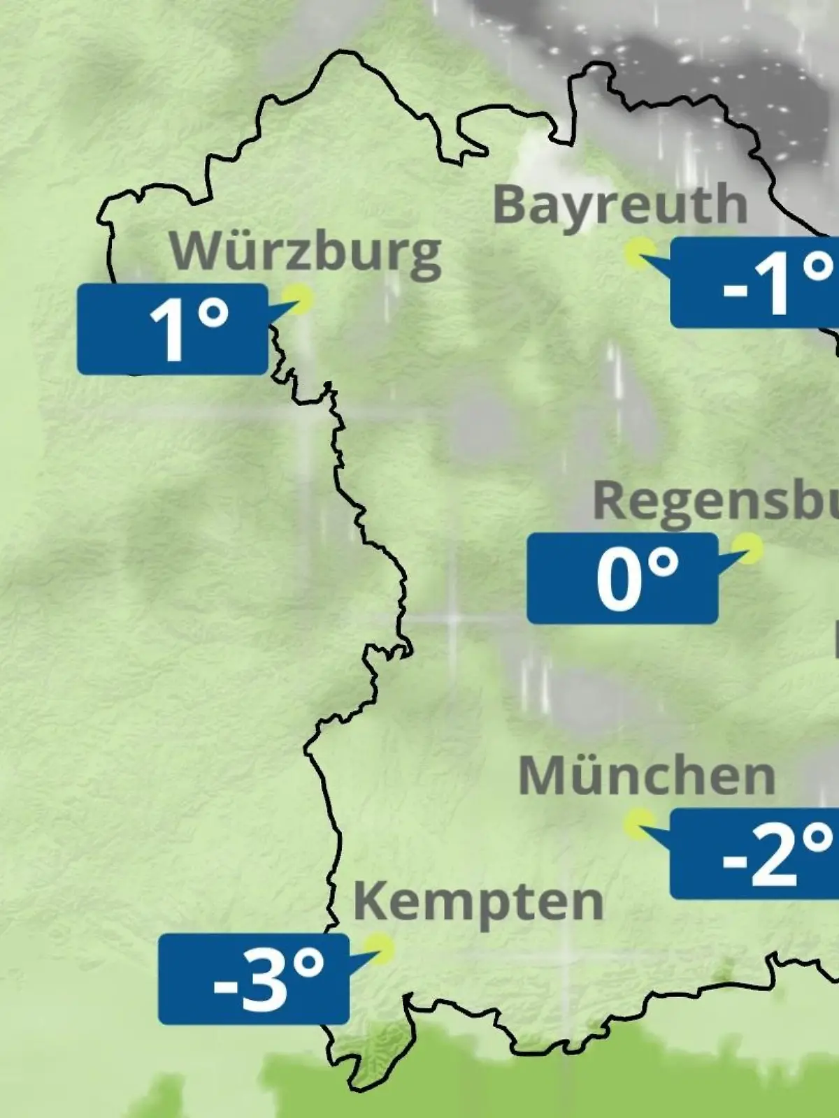 Bild zu: "Bayern: Wie wird das Wetter?"