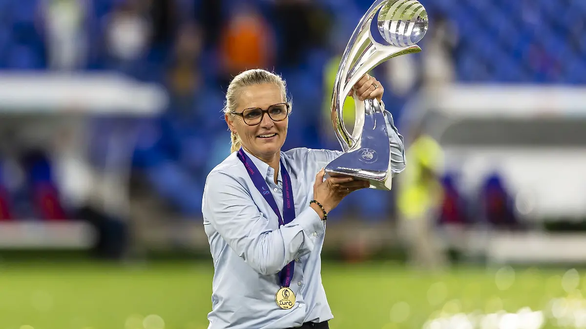 Sarina Wiegman feierte im Sommer den Titelgewinn bei der EM. (Archivbild)