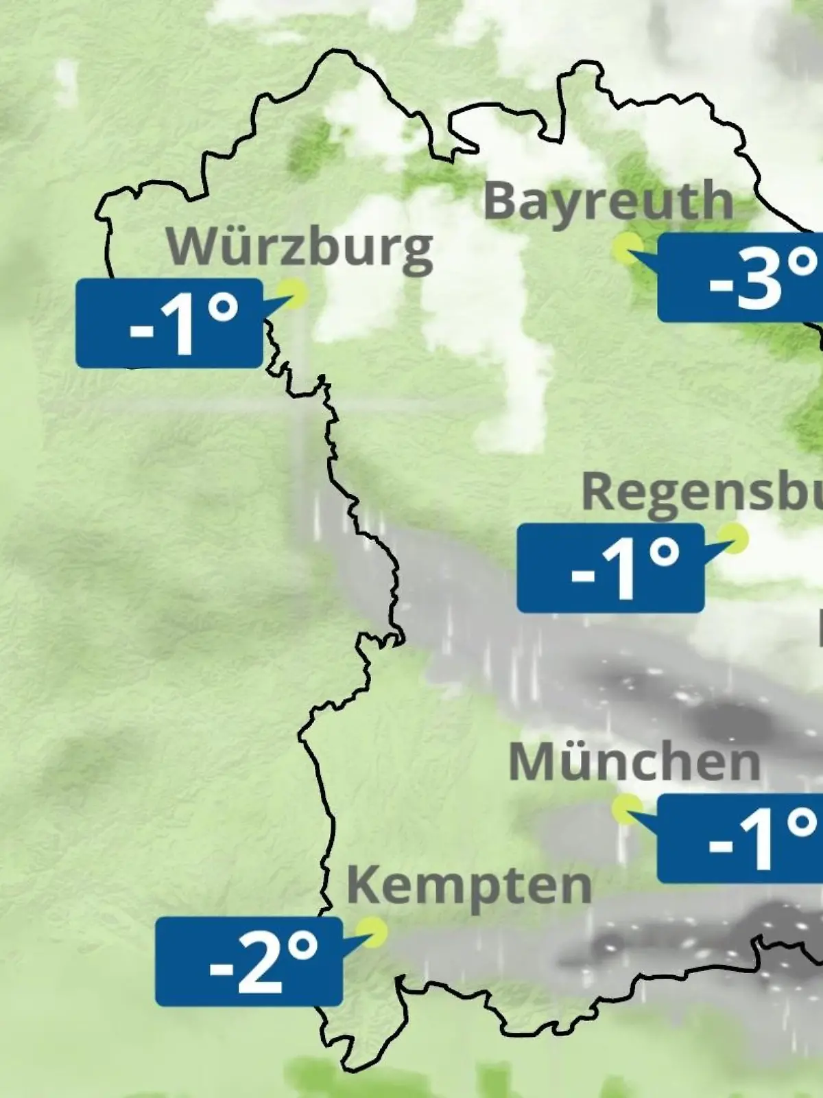 Bild zu: "Bayern: Wie wird das Wetter?"